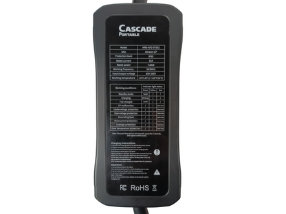 Cascade Portable 240V Charger - NACS Edition